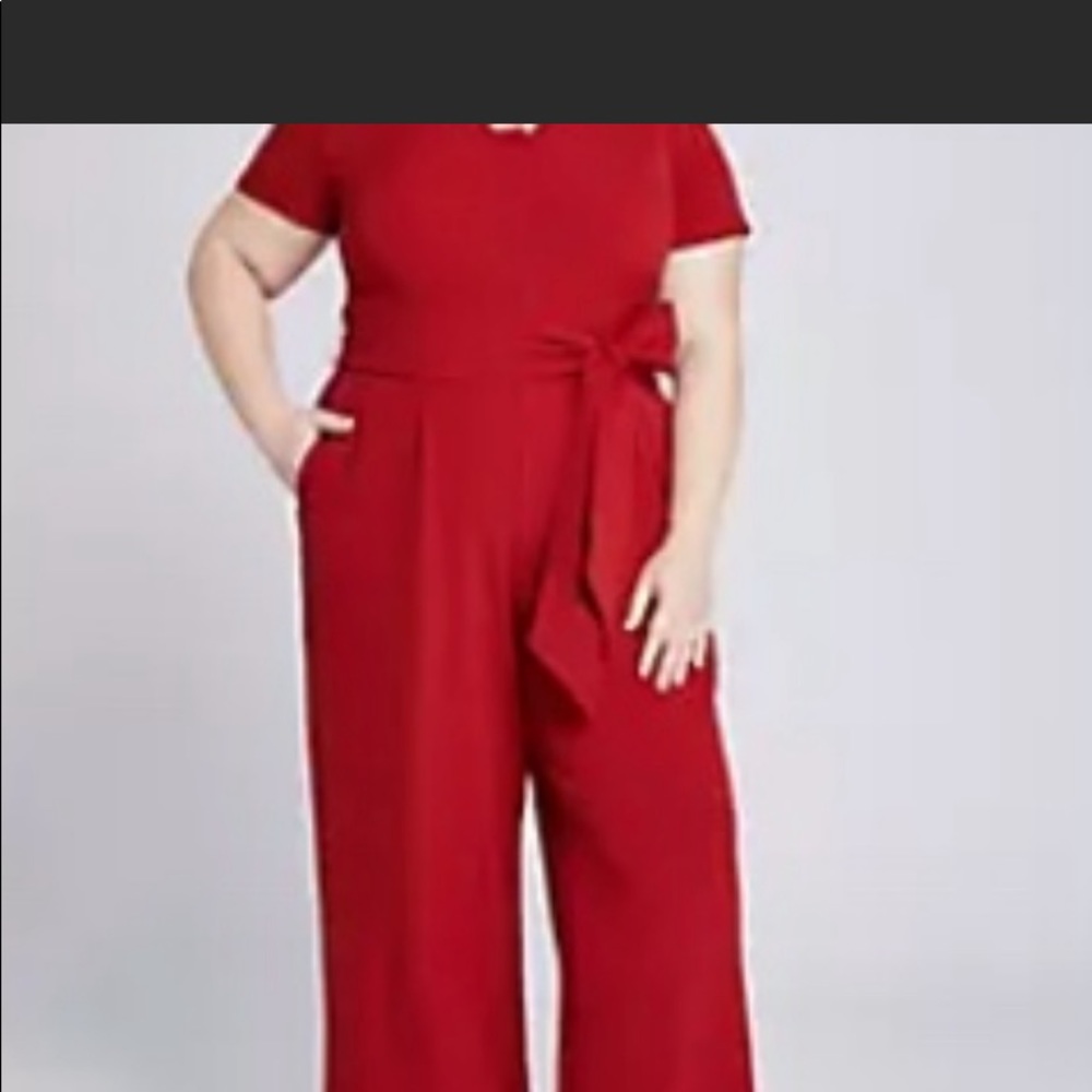 Red romper